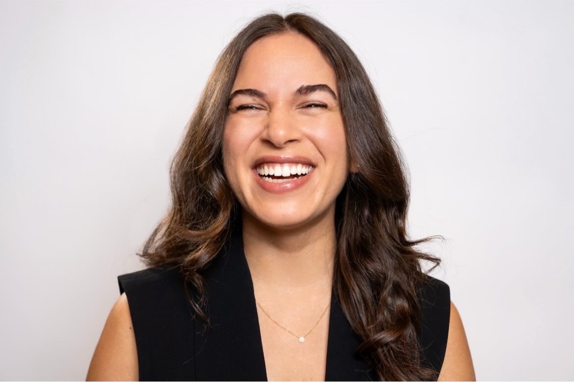 Dr. Ashley Kahen laughing